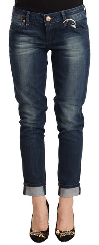 Jeans acht blu cotone - acht, lavato