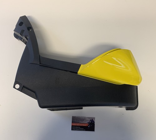 Vano porta casco giallo - vano,