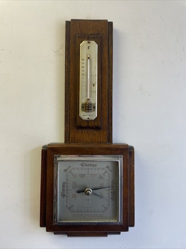 British made barometer - british,