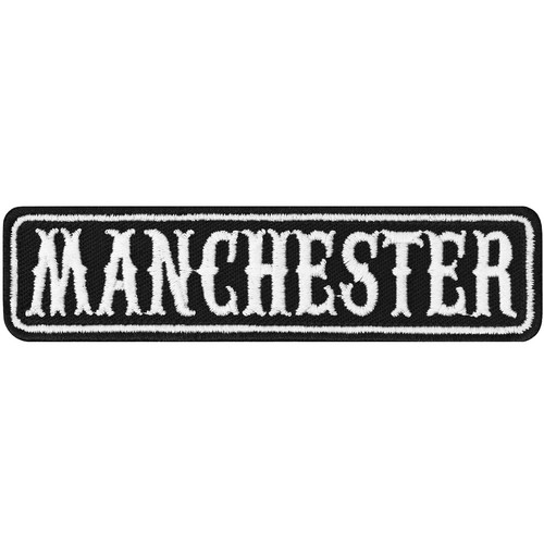 Manchester biker patch - biker,