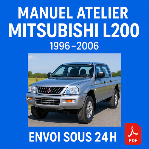 Manuel atelier mitsubishi l200 - manuel,