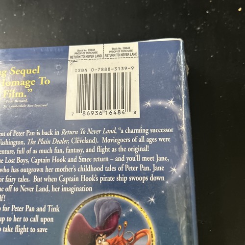 Peter pan return to - peter,