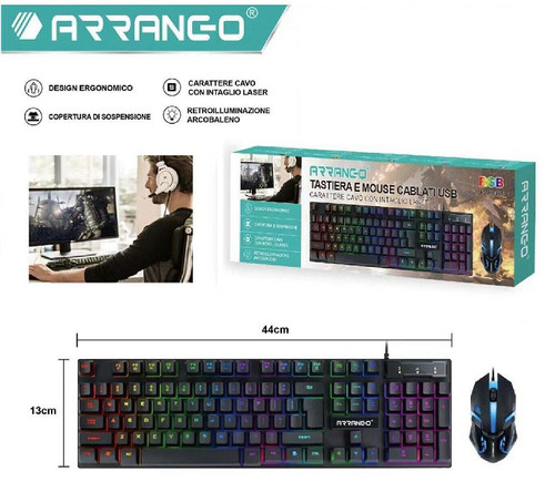 Kit tastiera mouse - tastiera, gaming