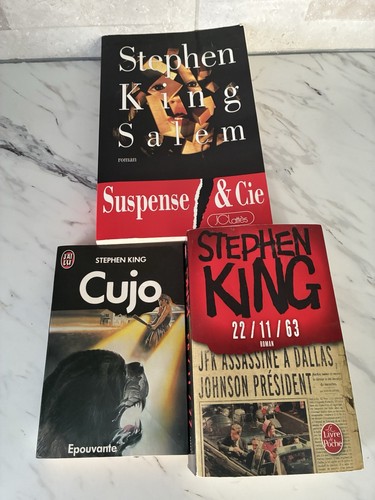 Stephen king french novels - french,