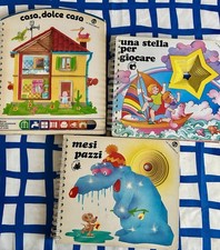 UNA STELLA PER GIOCARE/MESI PAZZI/CASA. .La Coccinella 1983  i libri con i buchi