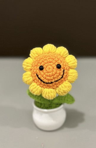 Peluche girasole sorridente
