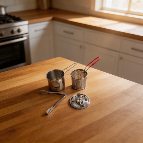 Friggitrice acciaio inox - friggitrice, in