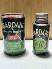 Lattine Olio BARDAHL Motor OIL  Anni 50 Vintage 