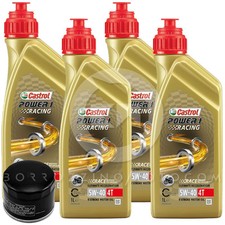 KIT TAGLIANDO 4L CASTROL POWER1 RACING 5w40 BMW S 1000 RR 2019-2023