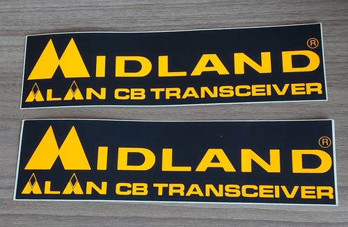 Adesivo midland alan - alan, cb