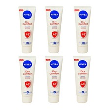 Deodorante In Crema Unisex Nivea Dry Comfort Plus Lunga Durata 24h 75ml 6pz