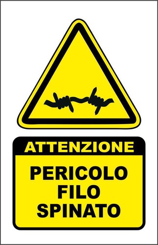 Cartello segnaletico - cartello,