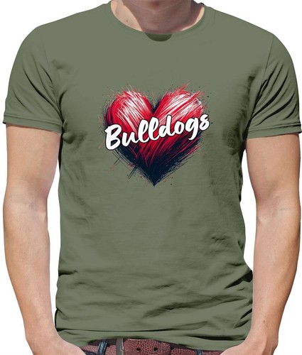 Love heart bulldogs - heart,