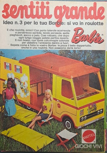 Barbie roulotte rara - -,