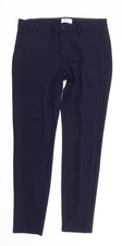 Pantaloni eleganti blu uomo