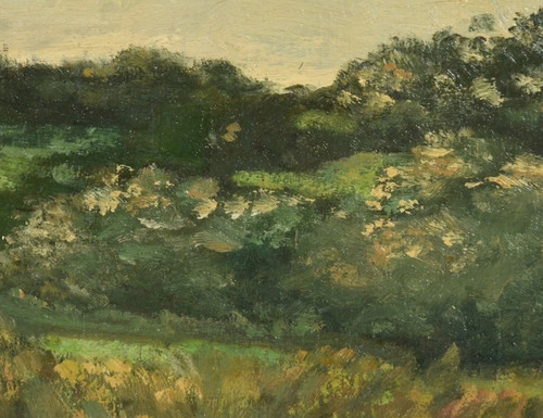 Paesaggio estivo dipinto di - dipinto,