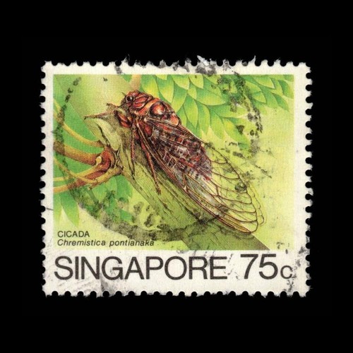 Singapore scott 460 cicada - singapore,,