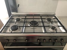 Smeg Cucina gas 5 zone Forno Elettrico Ventilato