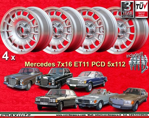 Cerchi bulloni mercedes - 4, cerchi+bulloni