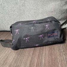 JanSport Black Purple Bow