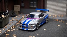 FH 1:64 FNF JDM Silver Skyline