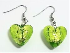 Orecchini Donna Amelie Verde Antica Murrina  Vetro di Murano Made in Italia 