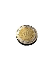 Moneta da 2 euro RARA CON ERRORE DI CONIO , data 1999-2009, BELGIO EMU.