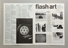 1968 FLASH ART Schifano Pascali SOTTSASS Lucio Fontana Piero Manzoni Futurismo