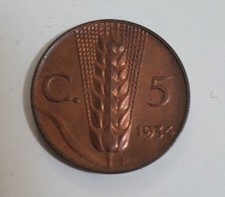 MONETA REGNO D'ITALIA 5