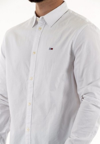 Camicia bianca tommy jeans - tommy,