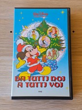 DA TUTTI NOI A TUTTI VOI - VHS WALT DISNEY VS 4150 EX NOLEGGIO * RARISSIMA *