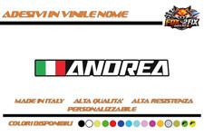 Adesivi Moto Auto Nome