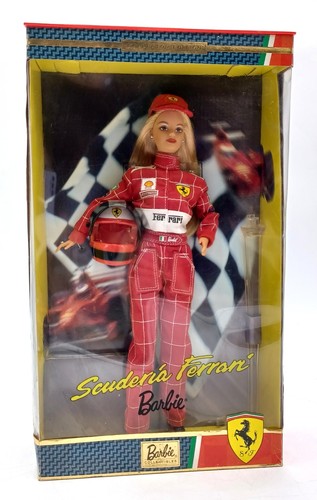Bambola barbie scuderia - bambola,