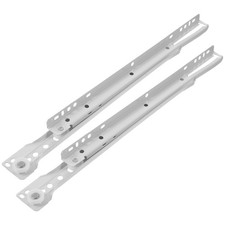  2 Sets Vassoio Scorrevole Diapositive Per Tastiera Da Tavolo Guida Del Cassetto