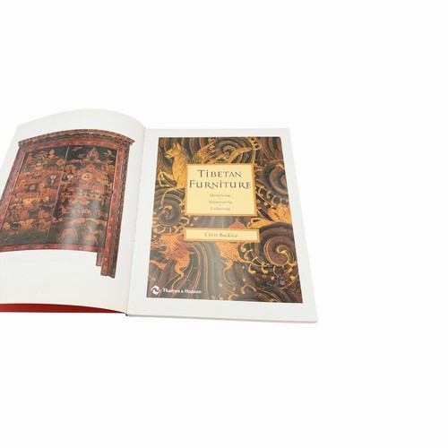 Signed tibetan furniture book - furniture,