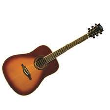 Eko One D VB Vintage Burst Chitarra Acustica Dreadnought