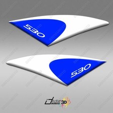 KIT 2 3D STICKERS SCRATCH