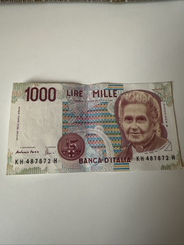 Banconota mille 1000 lire - 1000,