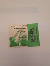 1985/86 Serie A Inter-Verona - Biglietto