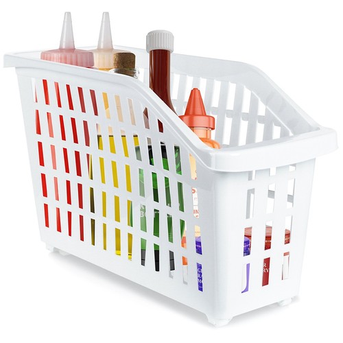 Contenitore stretto bianco - , su