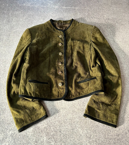 Giacca camoscio militare