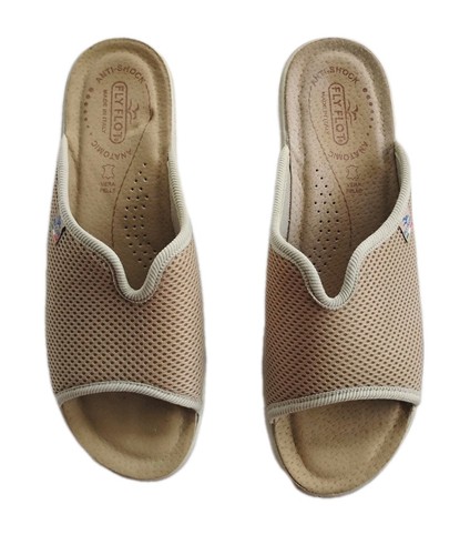 Fly flot shoes beige fabric - fly,