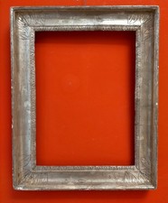 Cornice Antica Settecento Argento Mecca Napoli