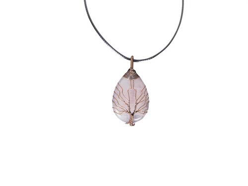 Collana con ciondolo albero
