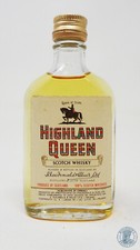 Miniature / Mignon Scotch Whisky HIGHLAND QUEEN (d)