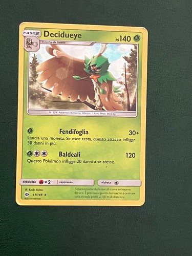 Decidueye 149 rara foil - p, 11/149