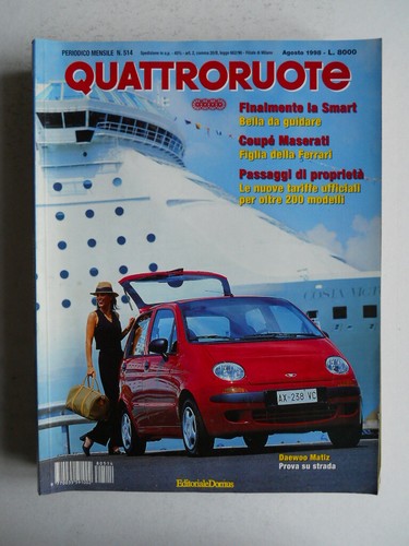 Quattroruote 514 1998 ferrari - 514,