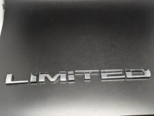 JEEP LIMITED LOGO SIGLA EMBLEMA FREGIO STEMMA SCRITTA TARGHETTA BADGE TARGA NOME