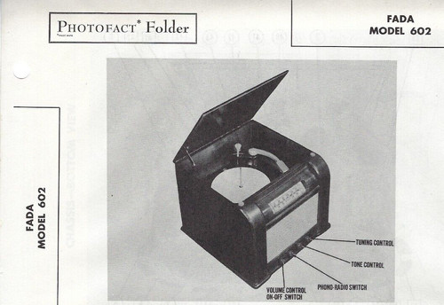 Fada 602 1947 - , registratore