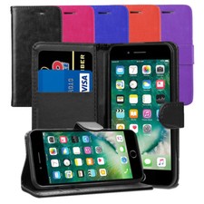 Leather Wallet Flip Case Cover